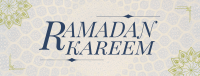 Psychedelic Ramadan Kareem Facebook Cover