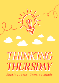 Thinking Thursday Ideas Flyer