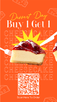 Cheesy Cheesecake Facebook Story