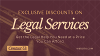 Affordable Legal Law Animation