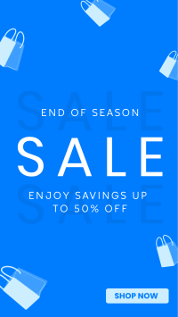 Minimalist End of Season Sale Video