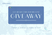 Elegant Sleek Giveaway Pinterest Cover