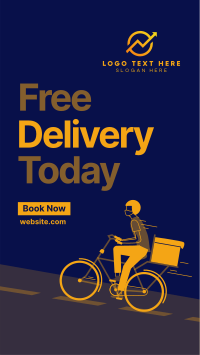 Free Delivery Instagram Story Design