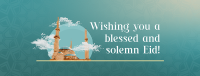 Eid Al Adha Greeting Facebook Cover