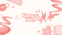 Trendy K-pop Playlist YouTube Banner