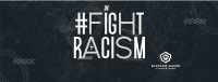 Fight Racism Now Facebook Cover Image Preview