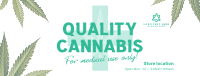 Medical Marijuana Facebook Cover example 1