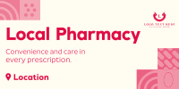 Agnostic Pattern Pharmacy Twitter Post Design