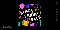 Black Friday Sale Twitter Post Design