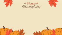 Happy Thanksgiving Zoom Background