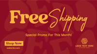 Special Shipping Promo Facebook Event Cover