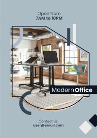 Modern Office Poster