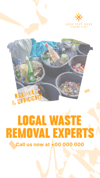 Local Waste Removal Experts Instagram Story