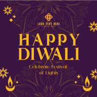 Happy Diwali Greeting Instagram Post