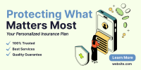 Insurance Investment Plan Twitter Post