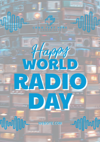 Celebrate World Radio Day Flyer