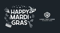 Mardi Gras Festival Facebook Event Cover