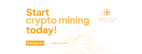 Crypto Mining Facebook Cover Image Preview