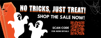 Spooky Halloween Treats Facebook Cover Image Preview