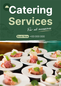 Events Catering Flyer