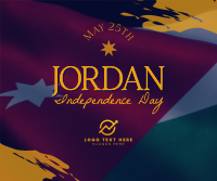 Jordan Independence Flag  Facebook Post