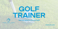 Golf Trainer Twitter Post