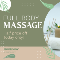 Massage Promo Linkedin Post