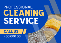 Deep Cleaning Services Postcard