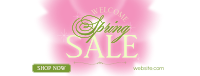 Blossom Spring Sale Facebook Cover Design