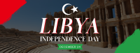 Libya National Day Facebook Cover Design