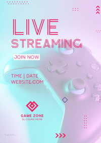 Live Gaming Flyer Image Preview