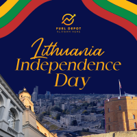 Rustic Lithuanian Independence Day Instagram Post Image Preview