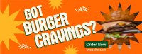 Burger Cravings Facebook Cover Image Preview