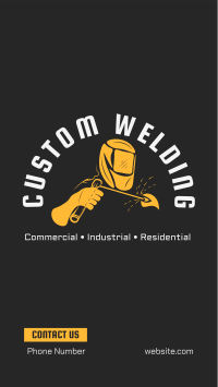 Custom Welding Works Facebook Story