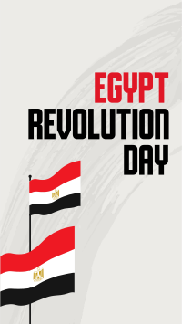 Egyptian Flag Facebook Story