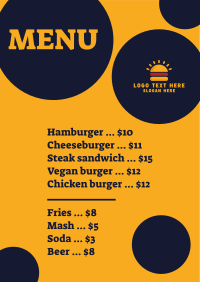 Funky Menu example 1