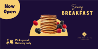 New Breakfast Restaurant Twitter Post