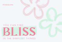 Floral Bliss Pinterest Cover Design