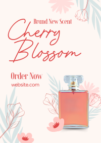 Elegant Flowery Perfume Flyer