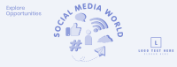 Social Media World Facebook Cover