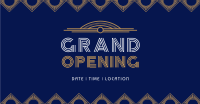 Art Deco Grand Opening Facebook Ad