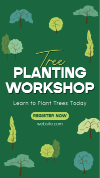 Tree Planting Workshop Instagram Story