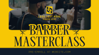 Retro Barber Masterclass Animation