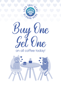 Pet Cafe Valentine Flyer