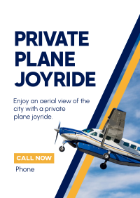 Private Plane Joyride Flyer