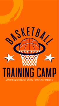 Train Your Basketball Skills Facebook Story