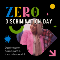 Zero Discrimination Diversity Instagram Post