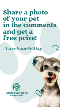 Cute Pet Lover Giveaway Instagram Reel Image Preview