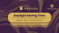 Daylight Saving Time Animation