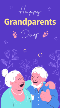 Happy Grandparents Day Facebook Story